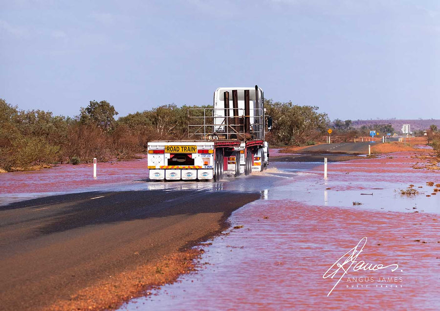 DT035 - Truck in the Water Crossing
